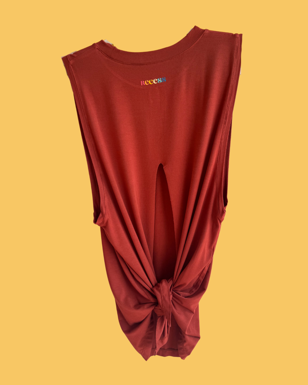 Recess Open/Tie Back Tank