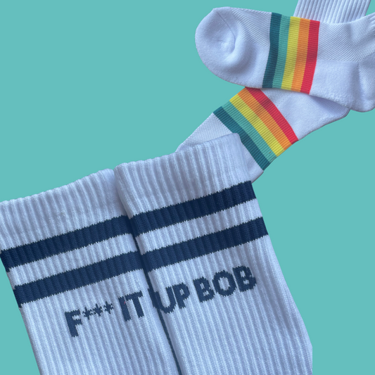 F*** IT UP BOB socks